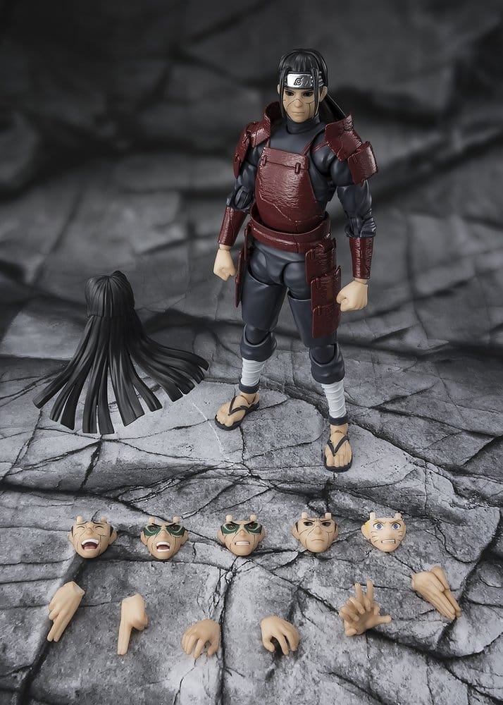 Hashirama Senju (Reanimation) S.H.Figuarts de Bandai Tamashii Nations - figura de acción Naruto Shippuden de 17 cm