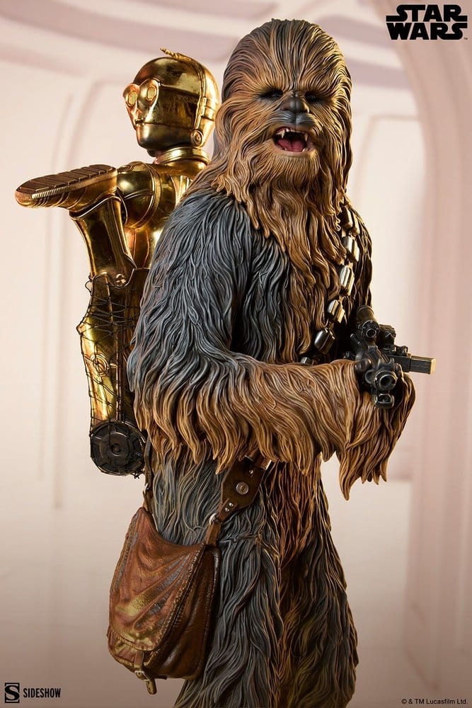 Chewbacca and C-3PO Premium Format par Sideshow Collectibles - statue 1/4 Star Wars Episode V: The Empire Strikes Back
