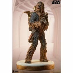 Chewbacca and C-3PO Premium Format van Sideshow Collectibles - Star Wars Episode V: The Empire Strikes Back standbeeld