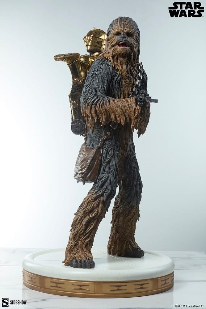 Chewbacca and C-3PO Premium Format par Sideshow Collectibles - statue 1/4 Star Wars Episode V: The Empire Strikes Back
