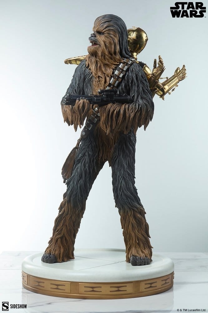 Chewbacca and C-3PO Premium Format par Sideshow Collectibles - statue 1/4 Star Wars Episode V: The Empire Strikes Back