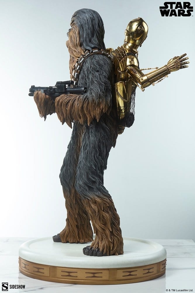Chewbacca and C-3PO Premium Format par Sideshow Collectibles - statue 1/4 Star Wars Episode V: The Empire Strikes Back