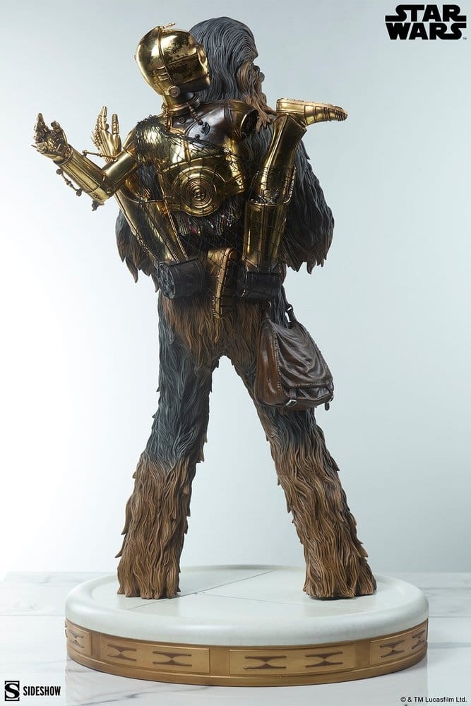 Chewbacca and C-3PO Premium Format par Sideshow Collectibles - statue 1/4 Star Wars Episode V: The Empire Strikes Back