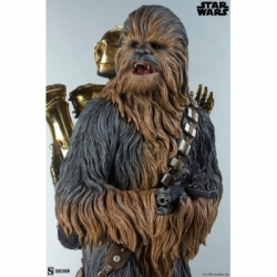 Chewbacca and C-3PO Premium Format par Sideshow Collectibles - statue 1/4 Star Wars Episode V: The Empire Strikes Back