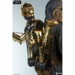 Chewbacca and C-3PO Premium Format par Sideshow Collectibles - statue 1/4 Star Wars Episode V: The Empire Strikes Back