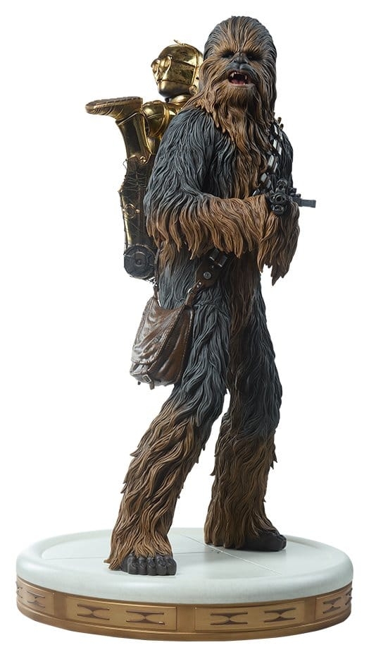 Chewbacca and C-3PO Premium Format by Sideshow Collectibles - Star Wars Episode V: The Empire Strikes Back statue