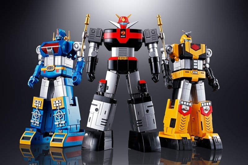 God Sigma Soul of Chogokin Renewal par Bandai Tamashii Nations - GX-60R - figurine Space Emperor God Sigma de 30 cm