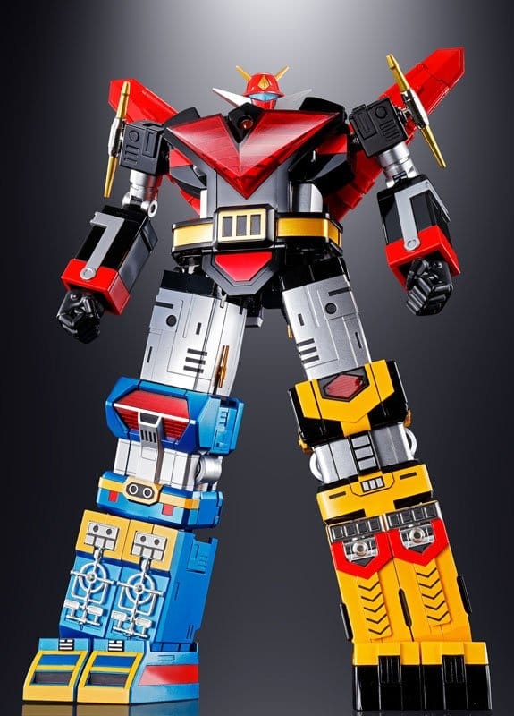 God Sigma Soul of Chogokin Renewal par Bandai Tamashii Nations - GX-60R - figurine Space Emperor God Sigma de 30 cm