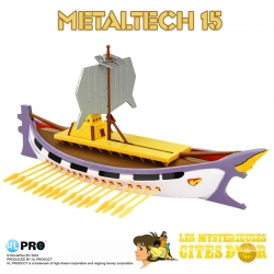 Solaris Metaltech FR par HL Pro - réplique Les Mystérieuses Cités d'Or de 21 cm