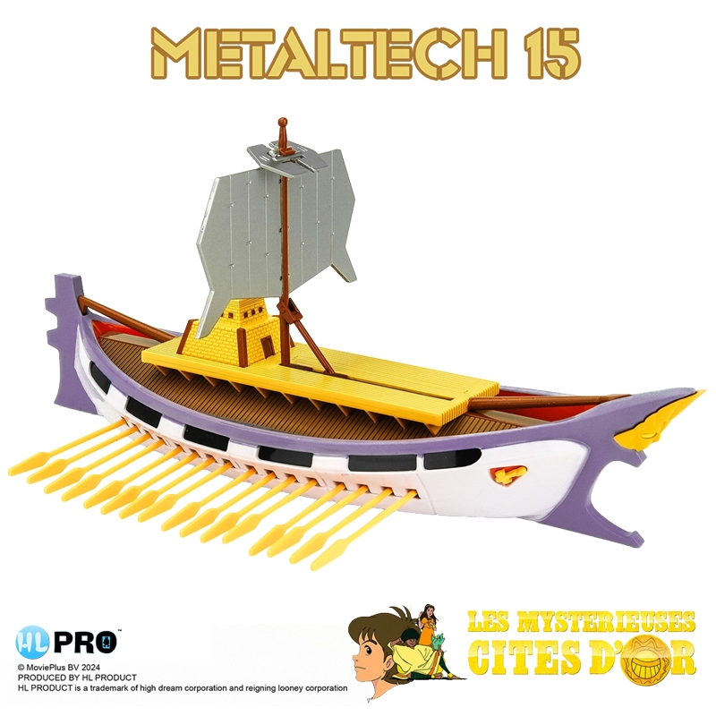 Solaris Metaltech di HL Pro FR - replica The Mysterious Cities of Gold alta 21 cm