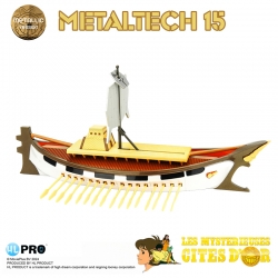 Solaris Metaltech FR Metallic par HL Pro - réplique Les Mystérieuses Cités d'Or de 21 cm