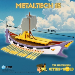 Solaris Metaltech di HL Pro EN - replica The Mysterious Cities of Gold alta 21 cm