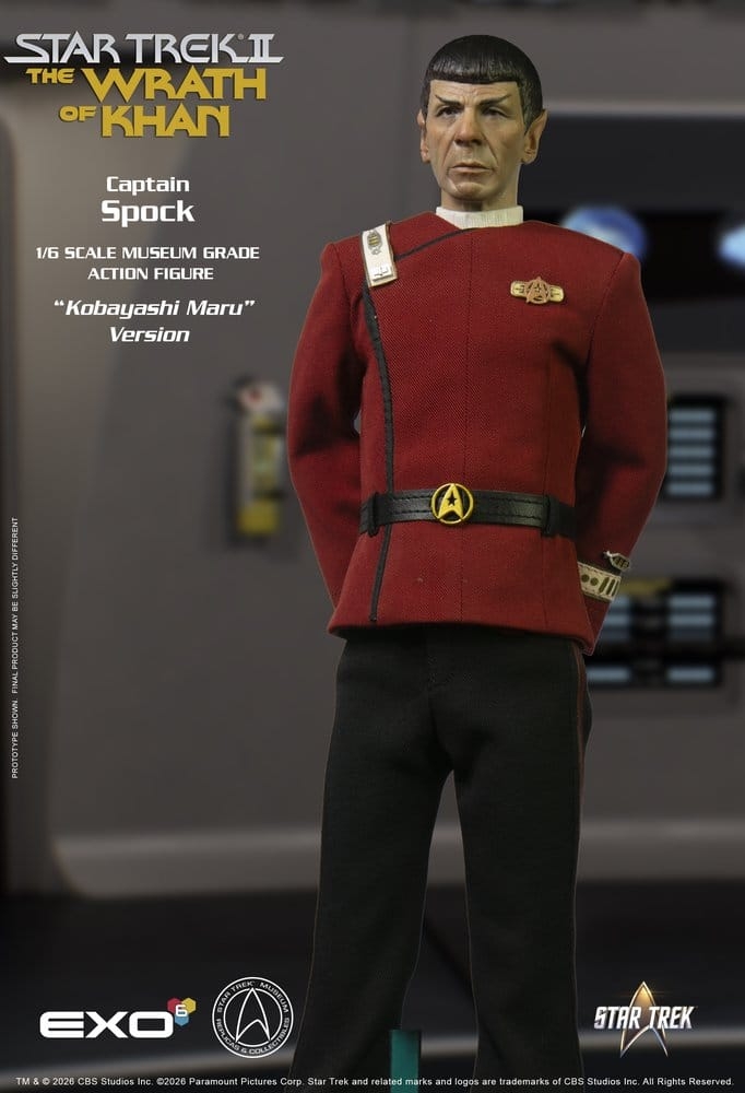 Captain Spock Museum Grade Kobayashi Maru by Exo-6 - Star Trek II : The Wrath of Khan 1/6 scale action figure