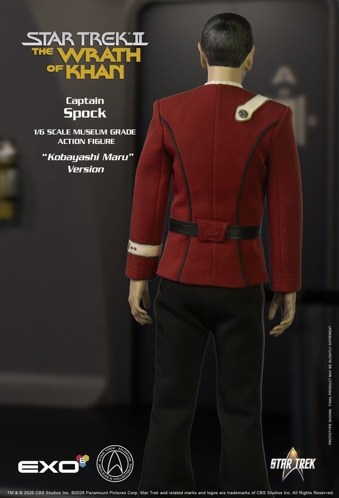 Captain Spock Museum Grade von Exo-6 Kobayashi Maru - Star Trek II : The Wrath of Khan 1/6 Maßstab Actionfigur