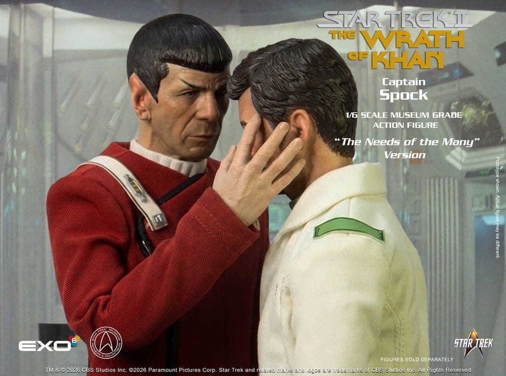 Captain Spock Museum Grade Need of Many by Exo-6 - Star Trek II : The Wrath of Khan 1/6 scale action figure