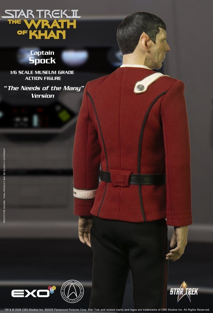 Captain Spock Museum Grade Need of Many by Exo-6 - Star Trek II : The Wrath of Khan 1/6 scale action figure