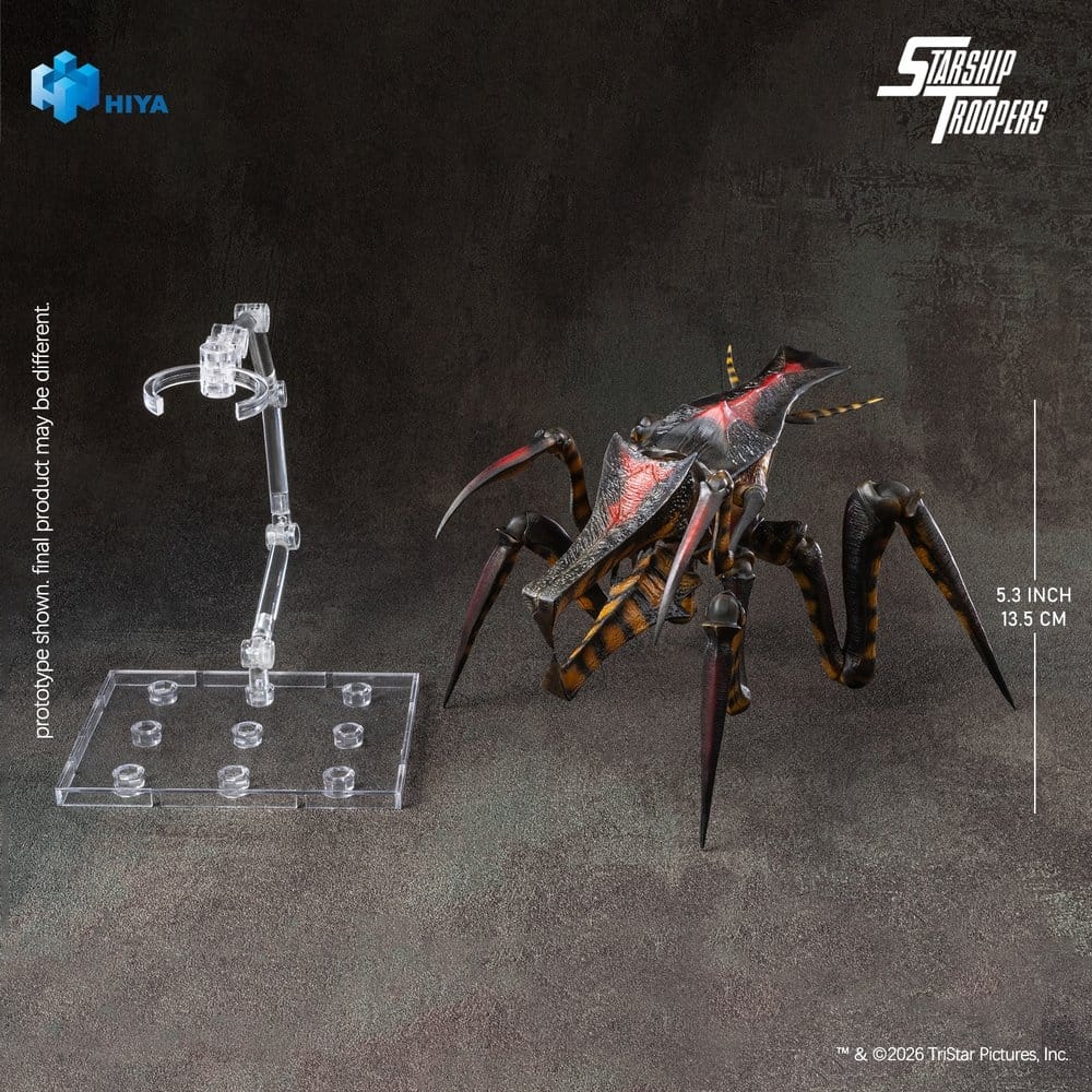 Warrior Bug Exquisite Basic Series van Hiya Toys - Starship Troopers 14 cm actiefiguur