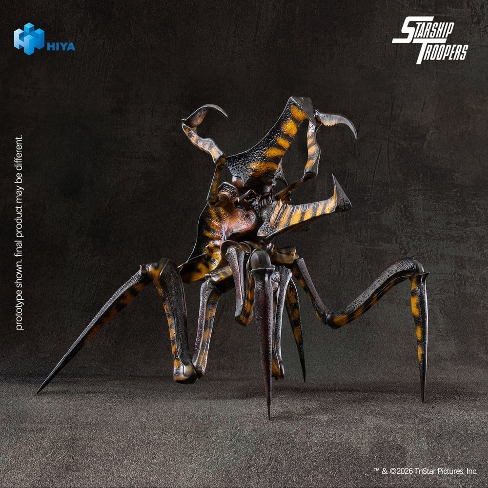 Warrior Bug Exquisite Basic Series van Hiya Toys - Starship Troopers 14 cm actiefiguur