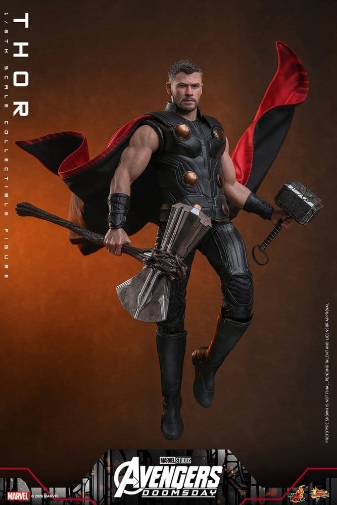 Thor Collector by Hot Toys - MMS918 - Avengers: Doomsday 1/6 scale action figure
