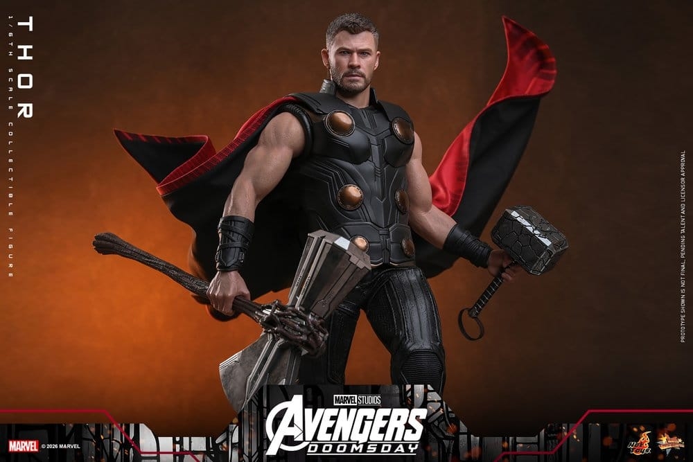 Thor Collector by Hot Toys - MMS918 - Avengers: Doomsday 1/6 scale action figure