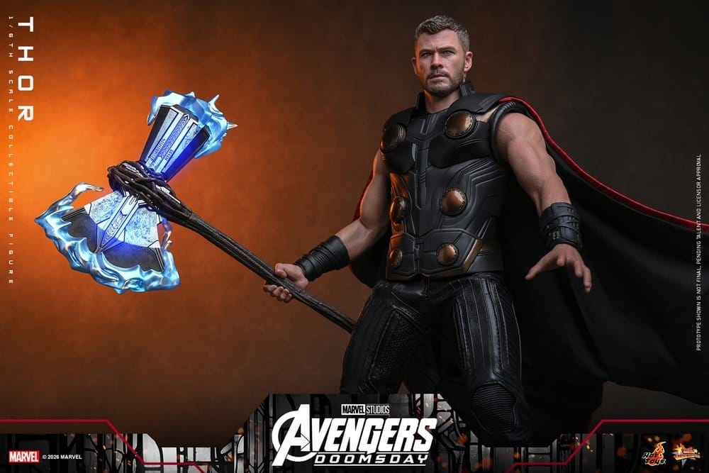 Thor Collector par Hot Toys - MMS918 - figurine 1/6 Avengers: Doomsday de 32 cm