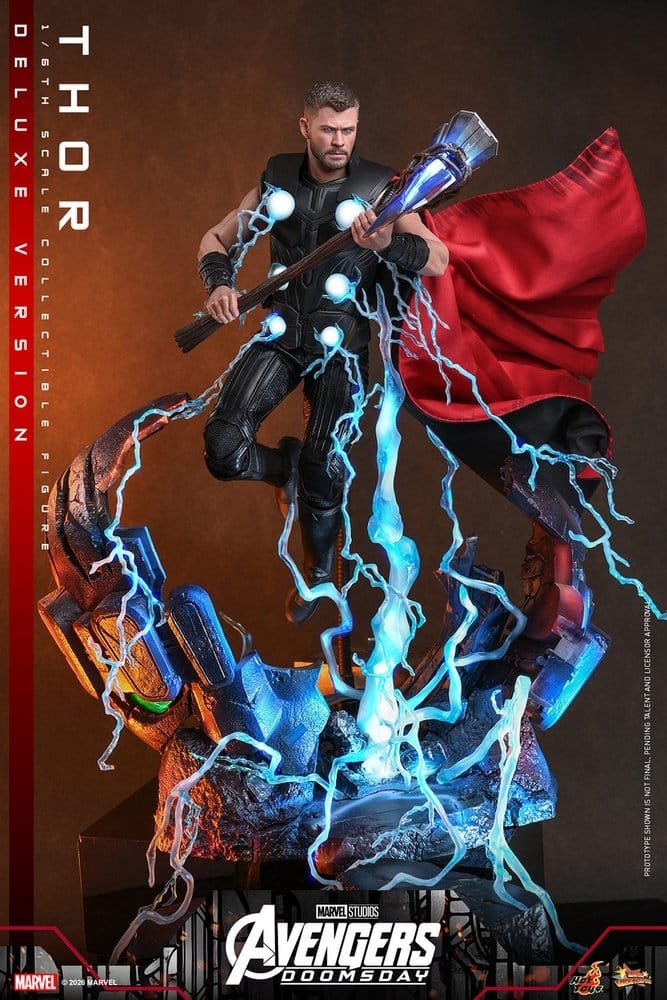 Thor Deluxe par Hot Toys - MMS919 - figurine 1/6 Avengers: Doomsday de 32 cm