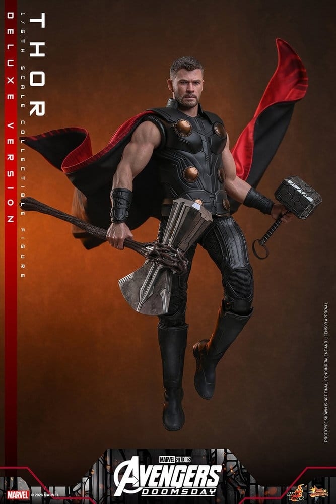 Thor Deluxe par Hot Toys - MMS919 - figurine 1/6 Avengers: Doomsday de 32 cm