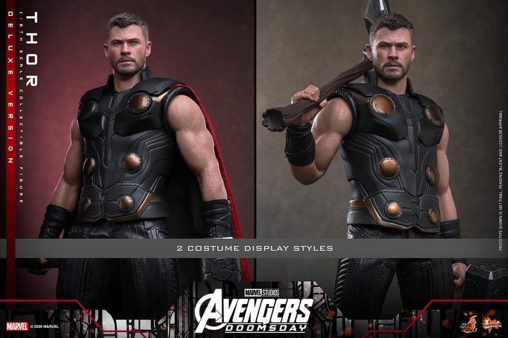 Thor Deluxe by Hot Toys - MMS919 - Avengers: Doomsday 1/6 scale action figure