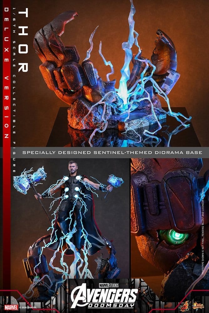 Thor Deluxe by Hot Toys - MMS919 - Avengers: Doomsday 1/6 scale action figure