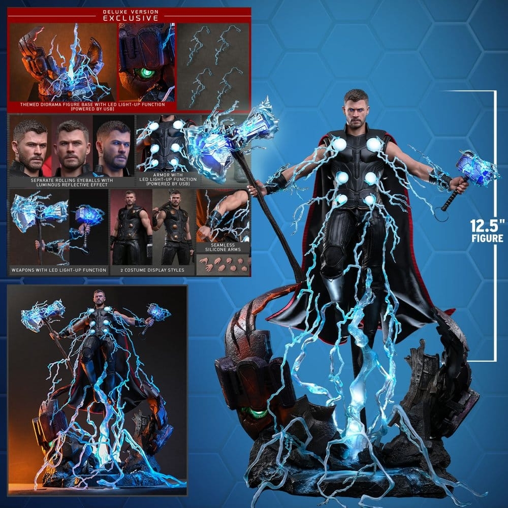 Thor Deluxe par Hot Toys - MMS919 - figurine 1/6 Avengers: Doomsday de 32 cm