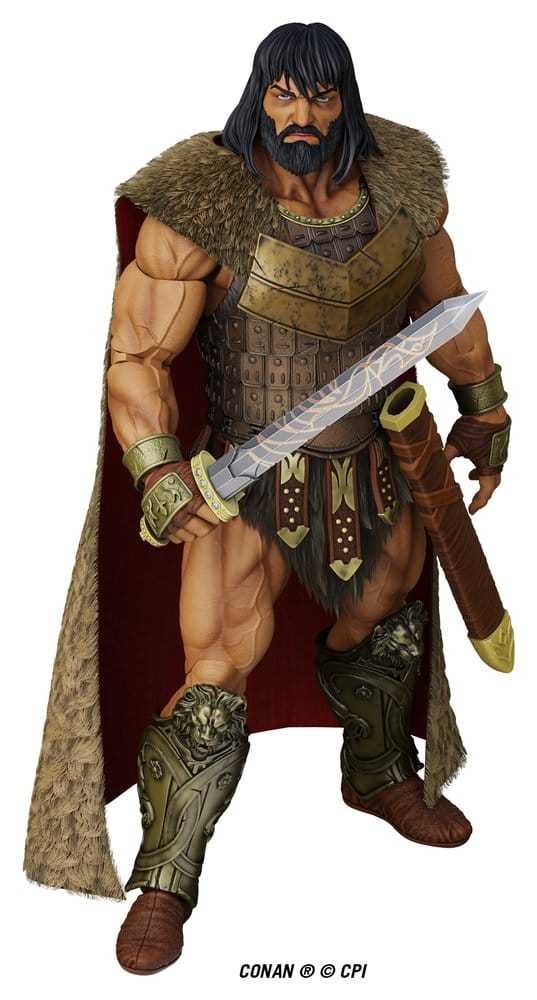 King Conan (Ruler of Aquilonia) Epic H.A.C.K.S. di Boss Fight Studio - action figure Conan in scala 1/12