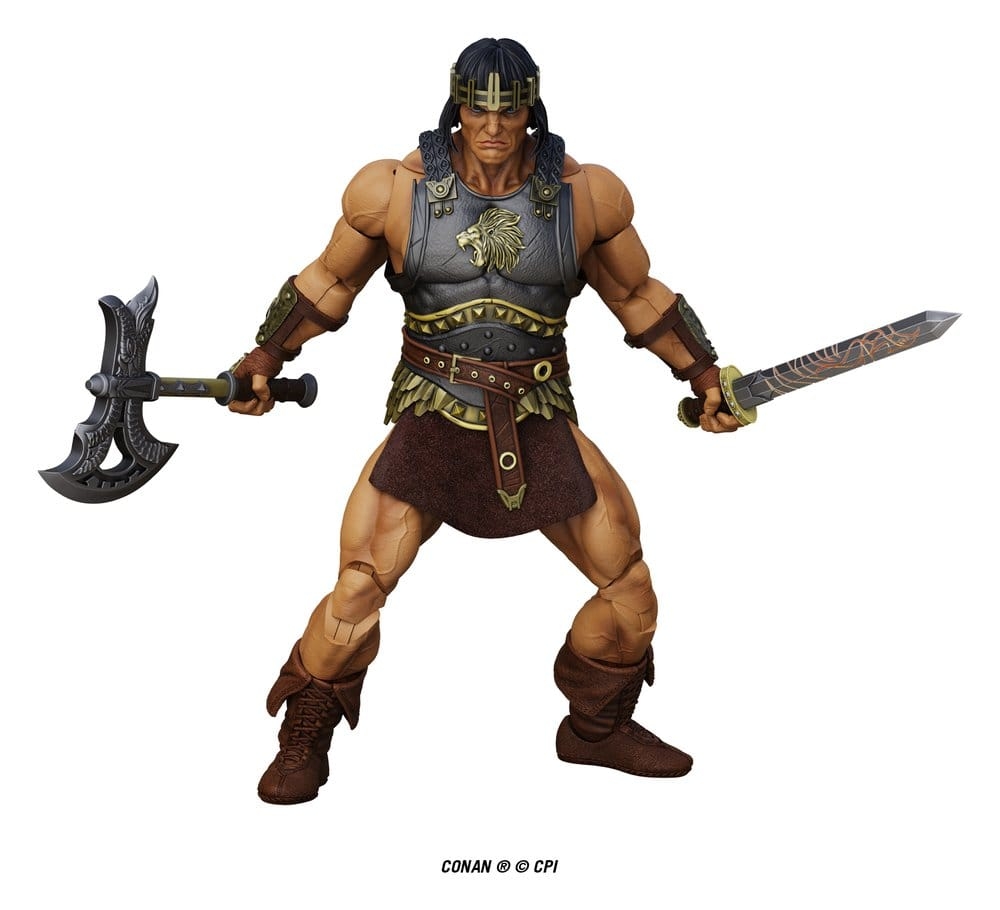 King Conan (Ruler of Aquilonia) Epic H.A.C.K.S. by Boss Fight Studio - Conan 1/12 scale action figure