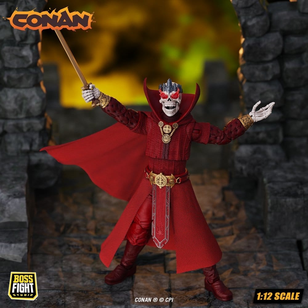 Thulsa Doom (Undead Sorcerer) Epic H.A.C.K.S. by Boss Fight Studio - Conan 1/12 scale action figure