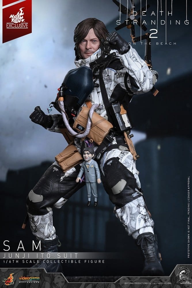 Sam Porter Bridges (Junji Ito Suit) Collector par Hot Toys - VGM89 - figurine 1/6 Death Stranding 2: On The Beach