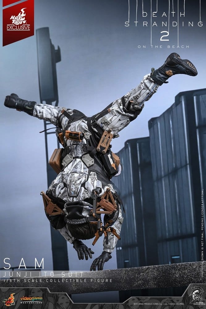 Sam Porter Bridges (Junji Ito Suit) de Hot Toys Collector - VGM89 - figura de acción Death Stranding 2: On The Beach