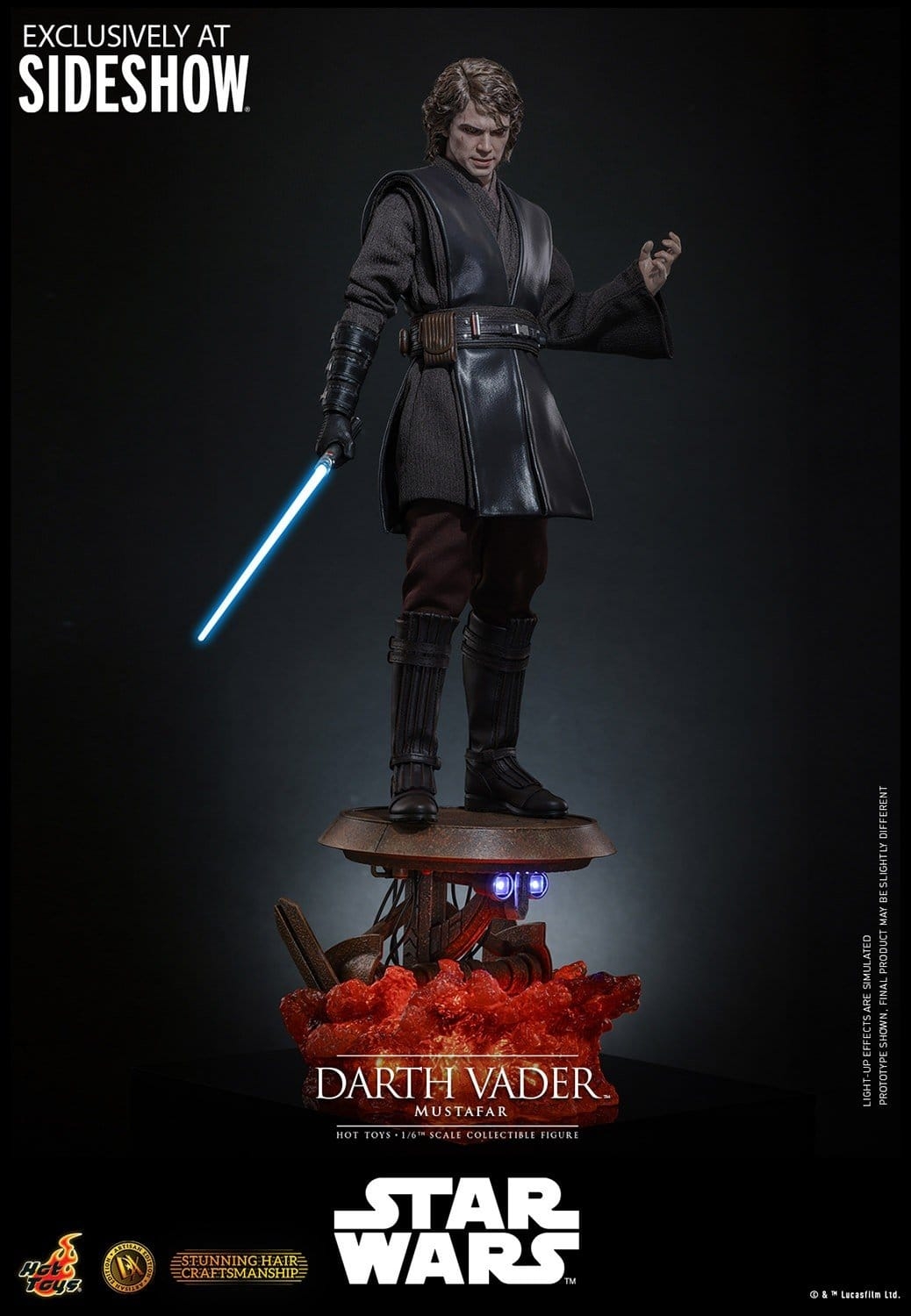 Darth Vader (Mustafar) Artisan par Hot Toys - DX49AE - figurine 1/6 Star Wars: Revenge Of The Sith de 31 cm