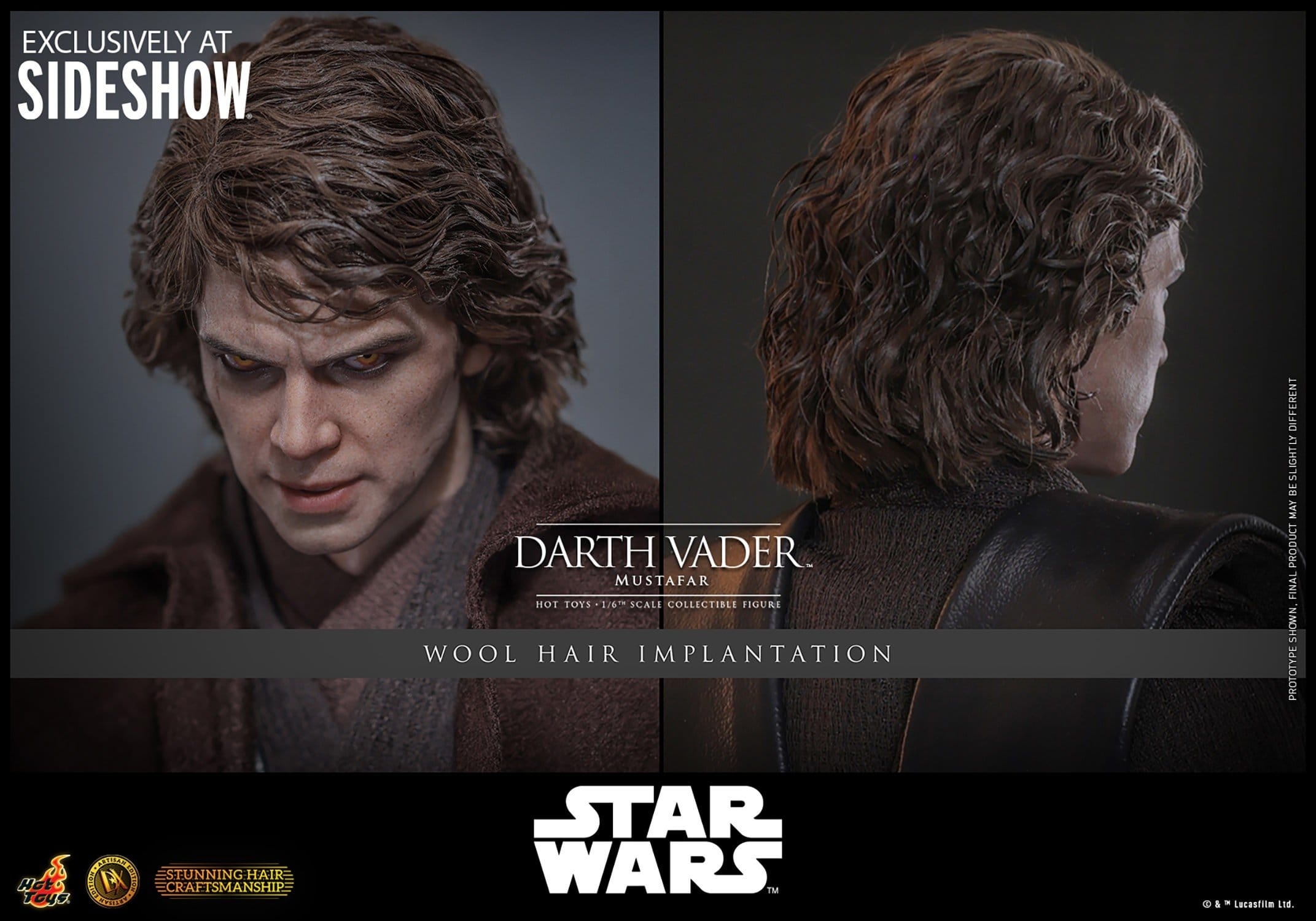 Darth Vader (Mustafar) von Hot Toys Artisan - DX49AE - Star Wars: Revenge Of The Sith 1/6 Maßstab Actionfigur