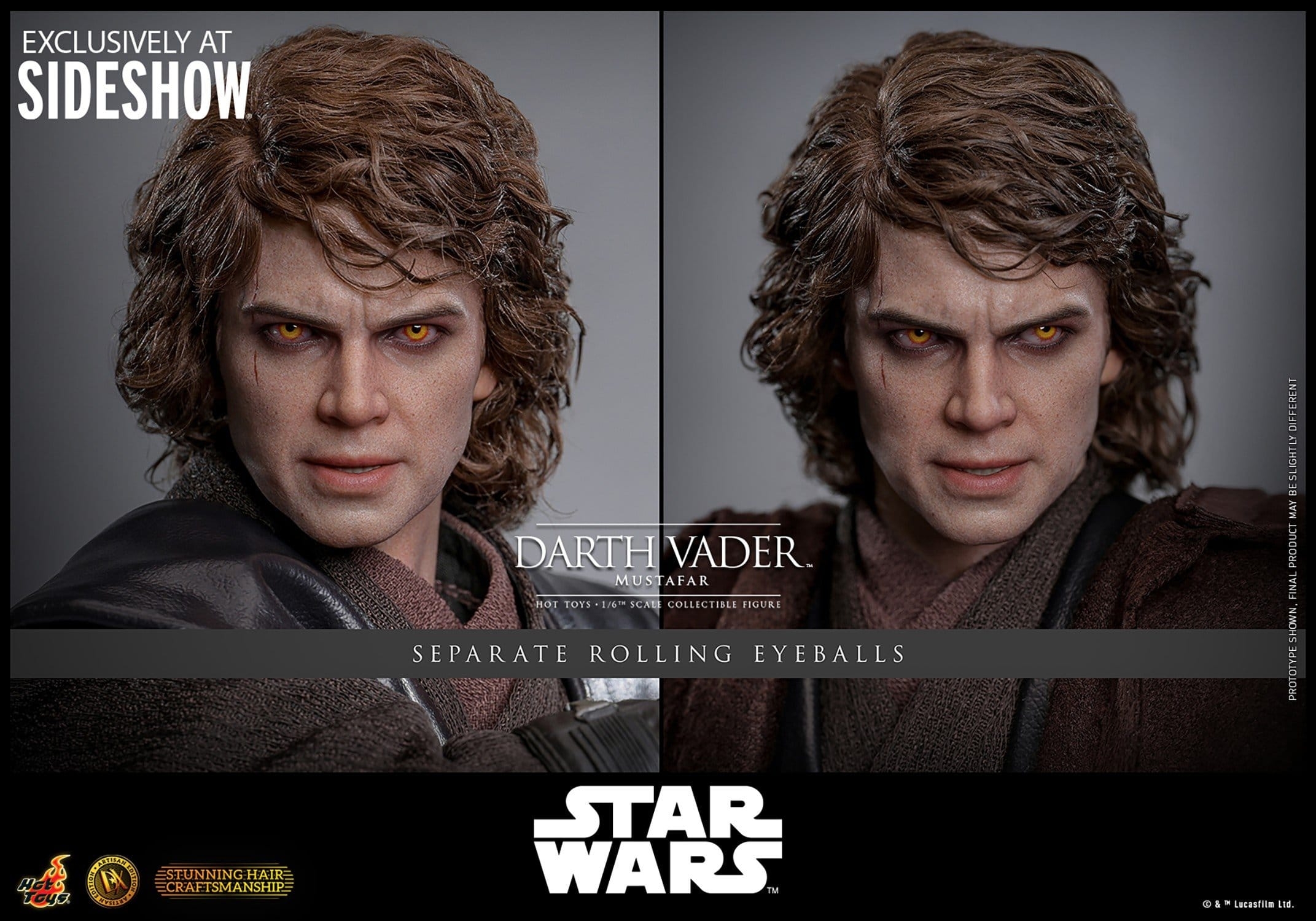 Darth Vader (Mustafar) Artisan par Hot Toys - DX49AE - figurine 1/6 Star Wars: Revenge Of The Sith de 31 cm