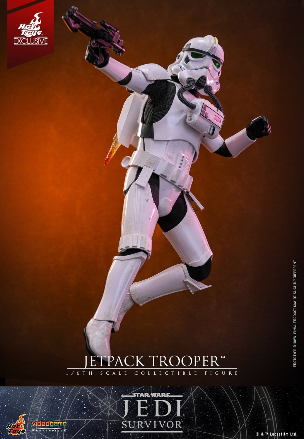 Jetpack Trooper par Hot Toys - VGM82 - figurine 1/6 Star Wars: Jedi Survivor de 30 cm