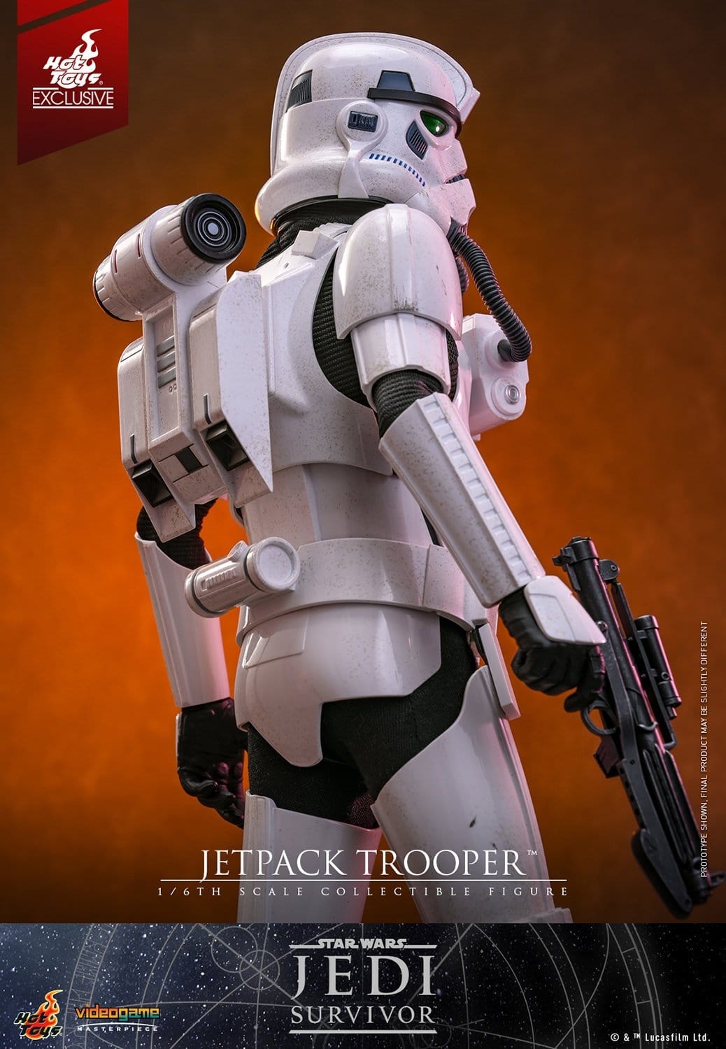 Jetpack Trooper par Hot Toys - VGM82 - figurine 1/6 Star Wars: Jedi Survivor de 30 cm