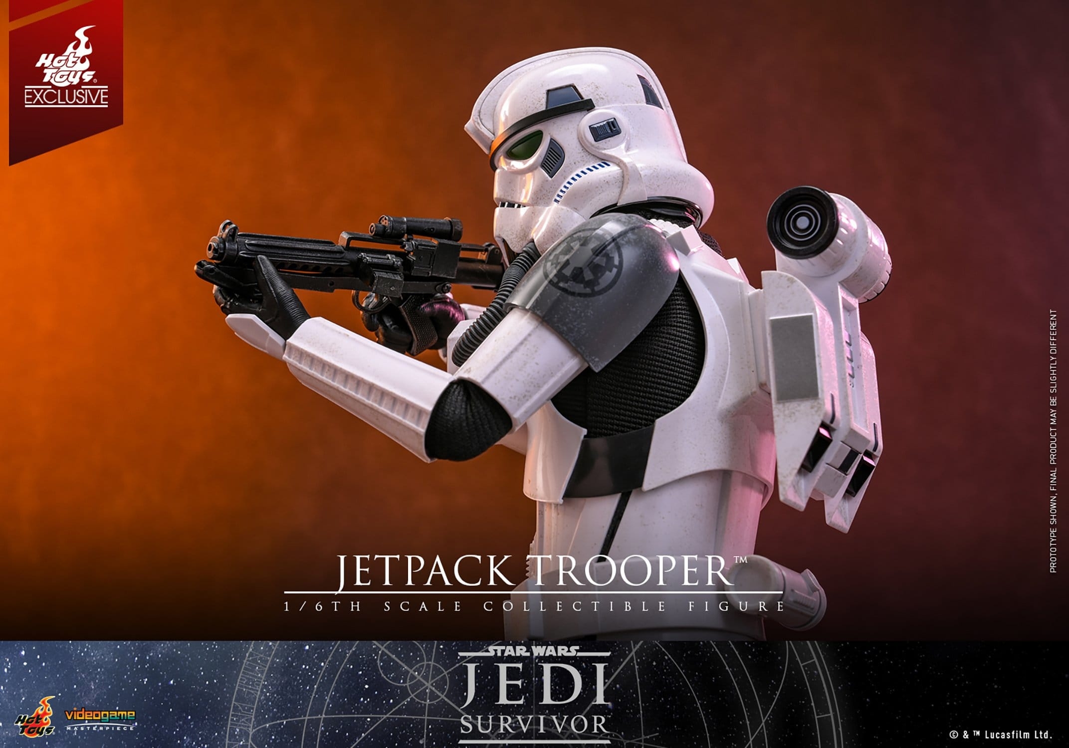 Jetpack Trooper par Hot Toys - VGM82 - figurine 1/6 Star Wars: Jedi Survivor de 30 cm