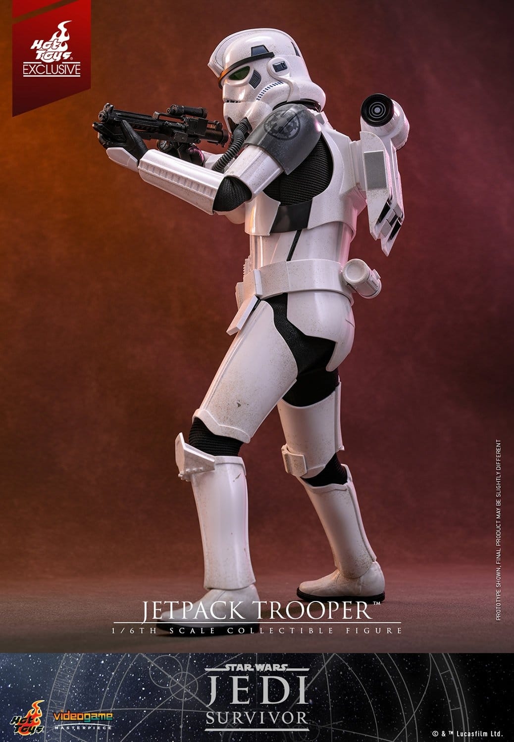 Jetpack Trooper par Hot Toys - VGM82 - figurine 1/6 Star Wars: Jedi Survivor de 30 cm