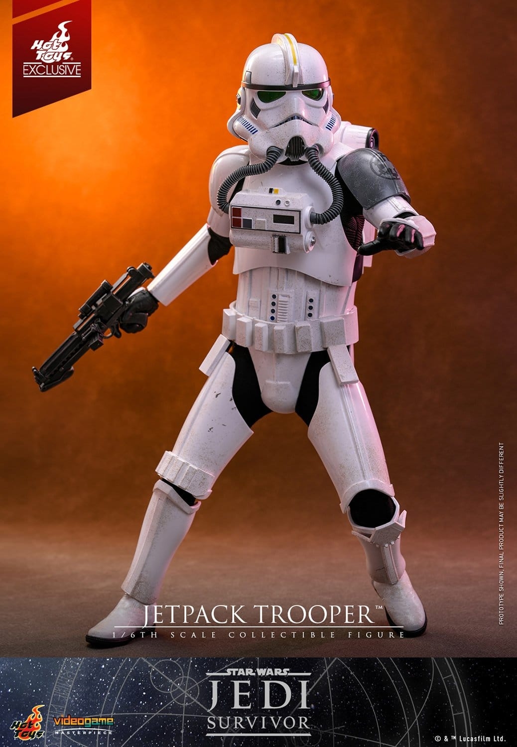 Jetpack Trooper von Hot Toys - VGM82 - Star Wars: Jedi Survivor 1/6 Maßstab Actionfigur