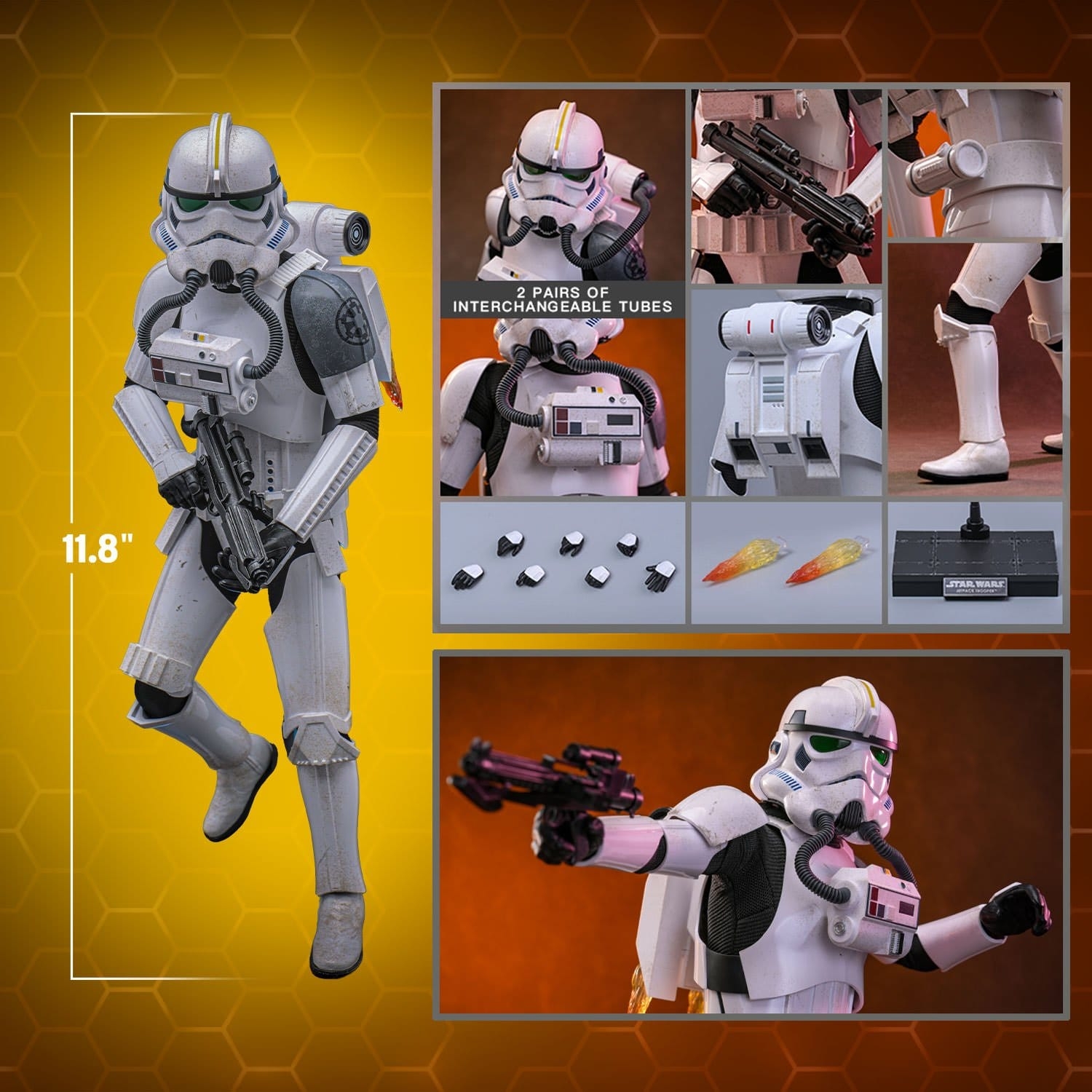 Jetpack Trooper par Hot Toys - VGM82 - figurine 1/6 Star Wars: Jedi Survivor de 30 cm