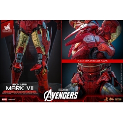 Iron Man Mark VII (Exo-Chrome Clear) par Hot Toys - MMS870D82 - figurine 1/6 The Avengers de 32 cm