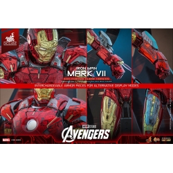 Iron Man Mark VII (Exo-Chrome Clear) par Hot Toys - MMS870D82 - figurine 1/6 The Avengers de 32 cm