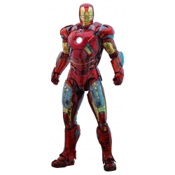 Iron Man Mark VII (Exo-Chrome Clear) par Hot Toys - MMS870D82 - figurine 1/6 The Avengers de 32 cm