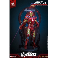 Iron Man Mark VII (Exo-Chrome Clear) von Hot Toys - MMS870D82 - The Avengers 1/6 Maßstab Actionfigur