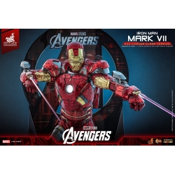 Iron Man Mark VII (Exo-Chrome Clear) von Hot Toys - MMS870D82 - The Avengers 1/6 Maßstab Actionfigur
