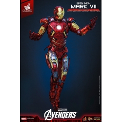 Iron Man Mark VII (Exo-Chrome Clear) von Hot Toys - MMS870D82 - The Avengers 1/6 Maßstab Actionfigur
